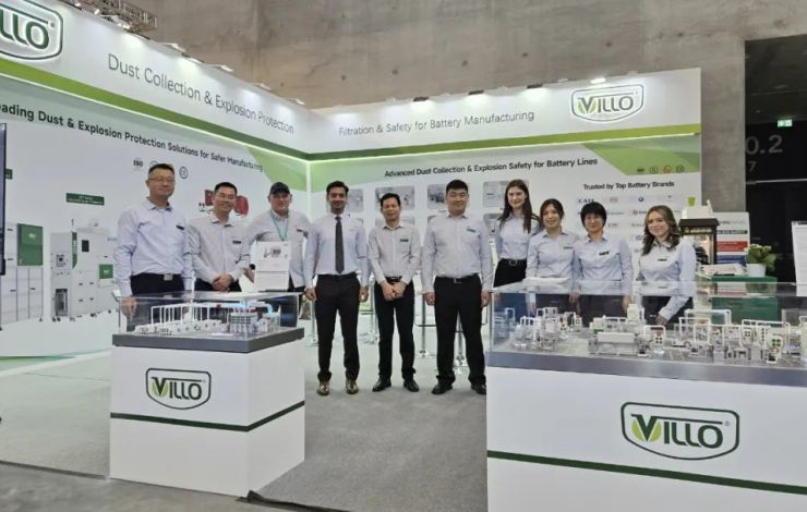 匯樂(lè)技術(shù)精彩亮相歐洲電池展 | Villo Impresses at Battery Show Europe
